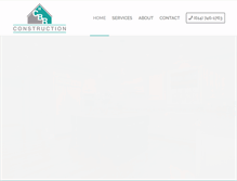 Tablet Screenshot of cbrconstruction.com